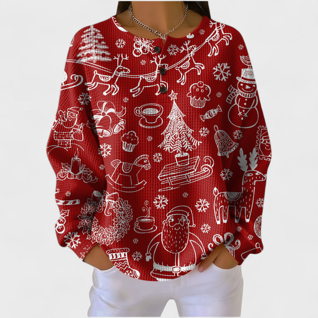 Lussuoso stile nordico Emma – colore Rosso