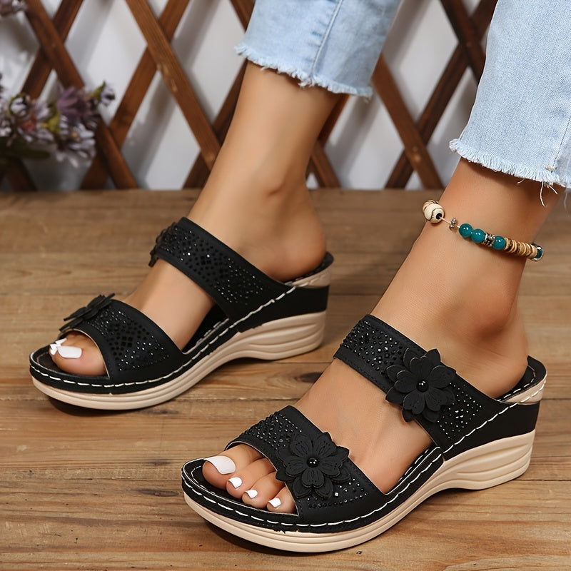 Beatrice | Sandali Comfort con Zeppa Rosalia