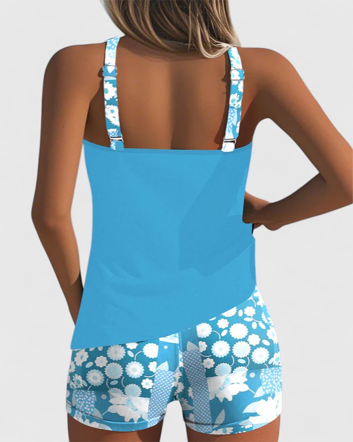 Costume da bagno confortevole Federica – colore Azzurro