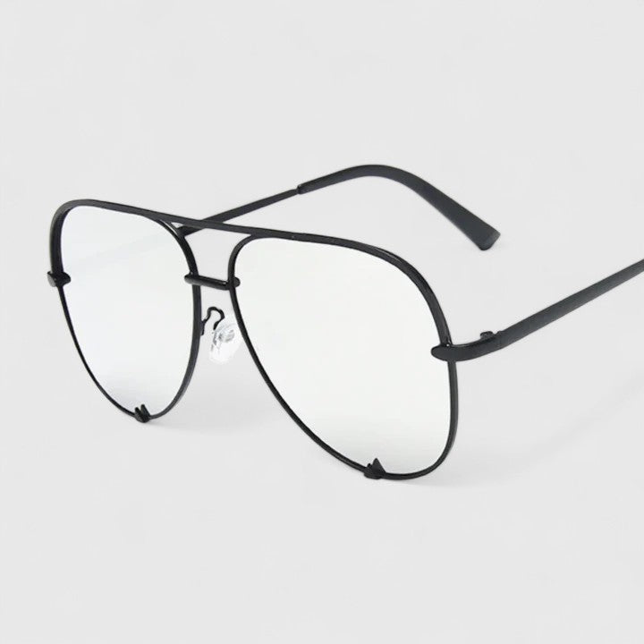 Occhiali da sole eleganti Federica – colore Nero Argento