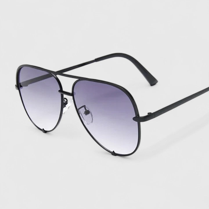 Occhiali da sole eleganti Federica – colore Nero Doppio Grigio