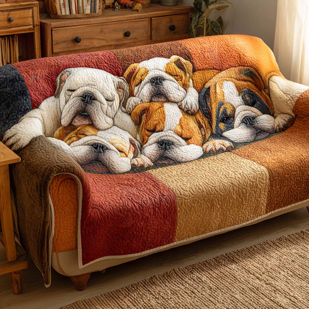 Fernanda – Copridivano Trapuntato Bulldog