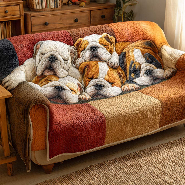 Fernanda – Copridivano Trapuntato Bulldog