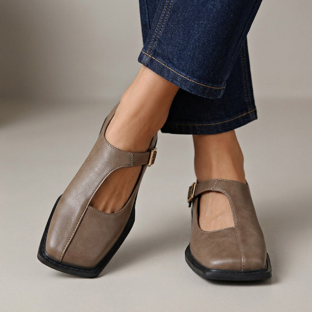 Ballerine comfort classiche Filippa – colore Grigio cenere