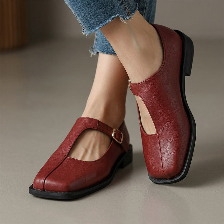 Ballerine comfort classiche Filippa – colore Rosso