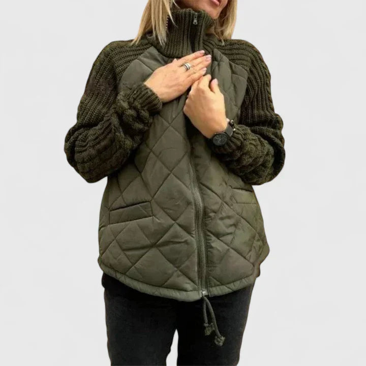 Giacca Elegante Flora – colore Verde Scuro