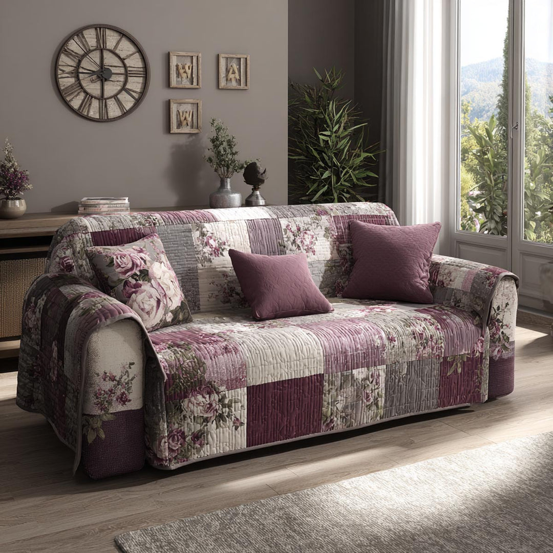 Giuseppina – Copridivano Trapuntato in Stile Country