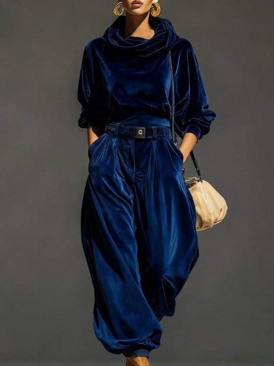 Ivonne | Completo boho con top ampio e pantaloni fluidi, foto 2