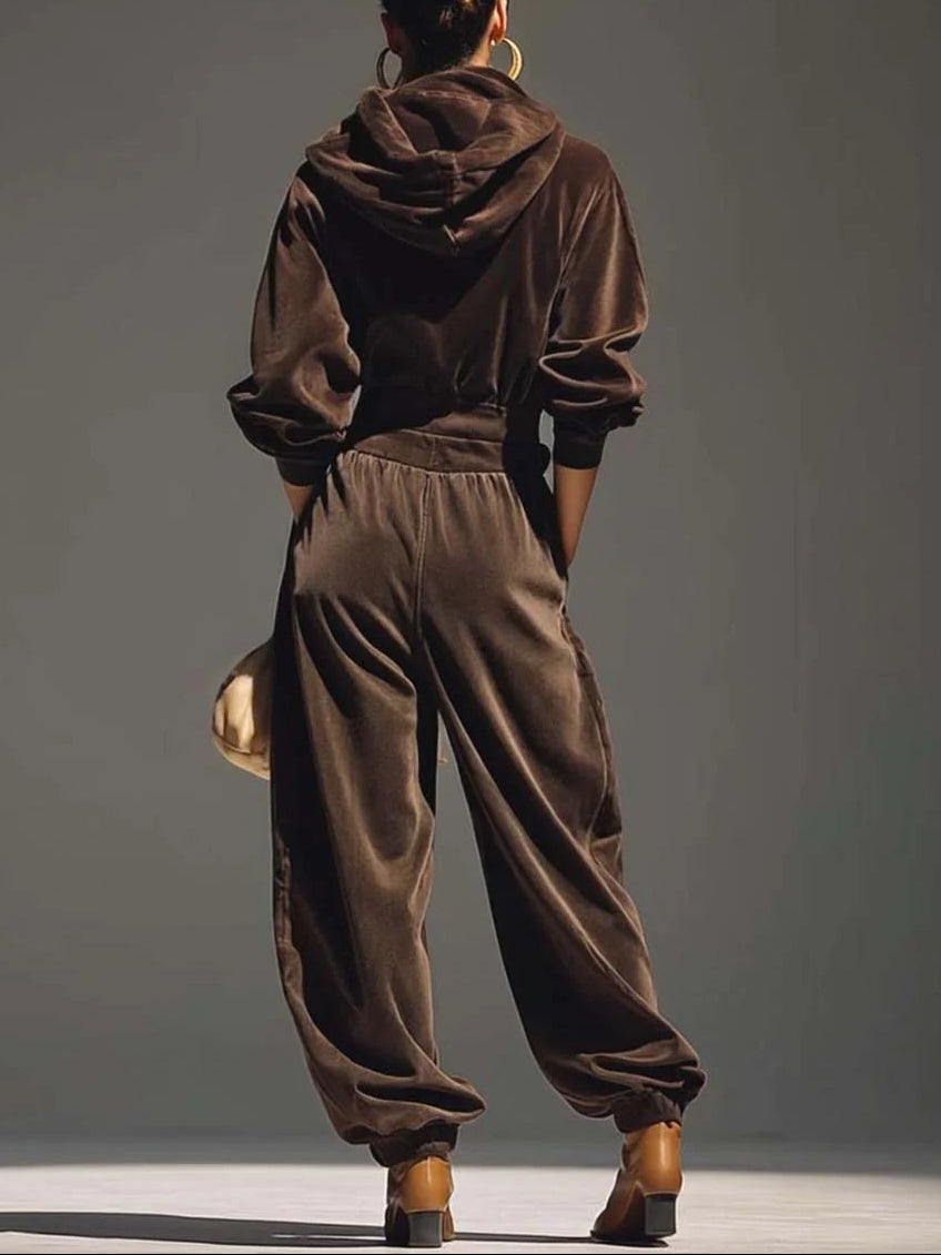 Ivonne | Completo boho con top ampio e pantaloni fluidi, foto 4