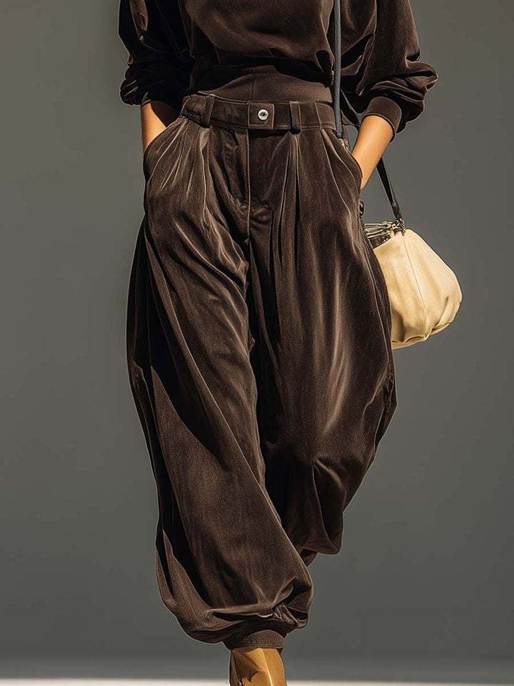 Ivonne | Completo boho con top ampio e pantaloni fluidi, foto 6