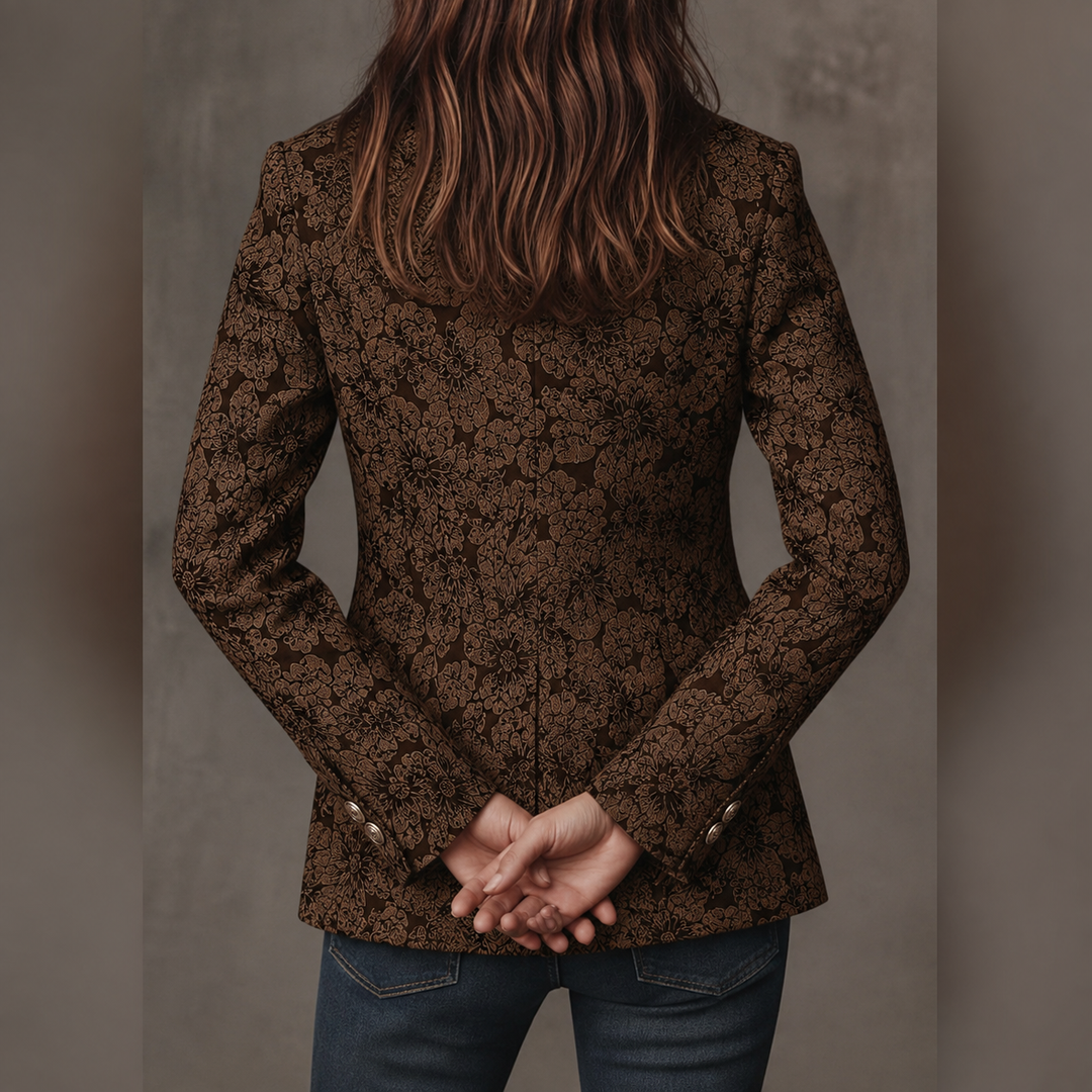 Loretta | Blazer aderente in jacquard, foto 8