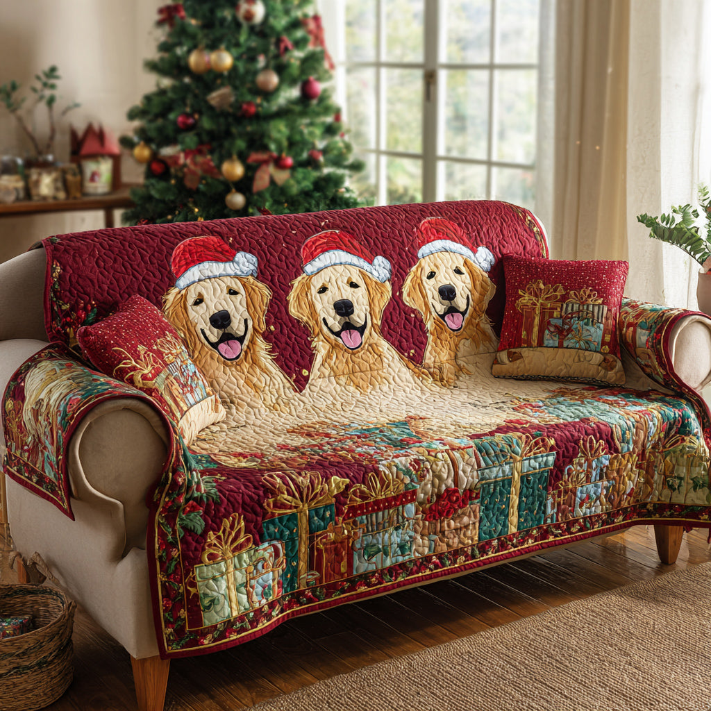 Luce – Copridivano Trapuntato Golden Retriever