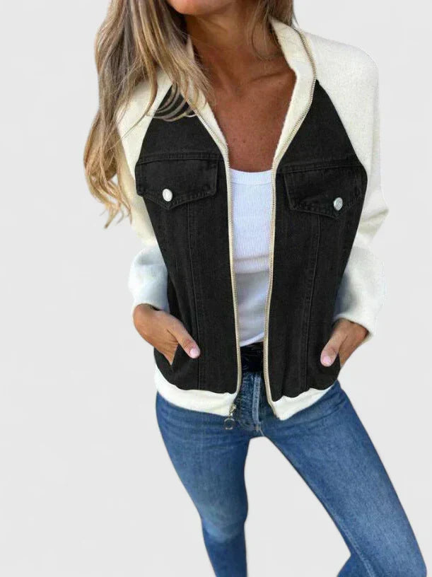 Giacca Sofisticata Lucia – colore Bianco Nero