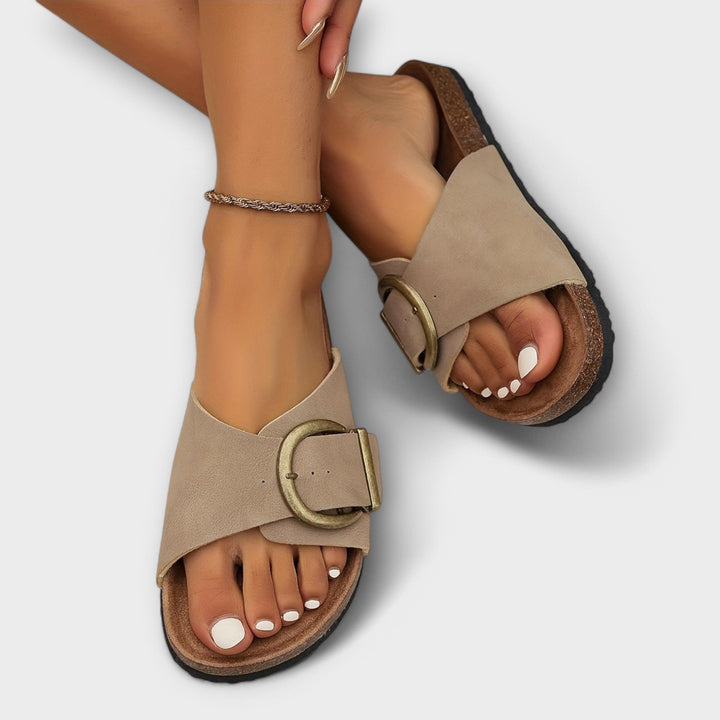Sandali ortopedici Manuela – colore Kaki