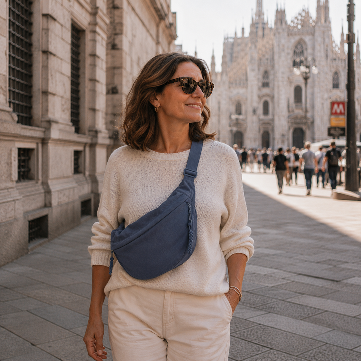 Mara – Borsa a Spalla Blu, foto 3