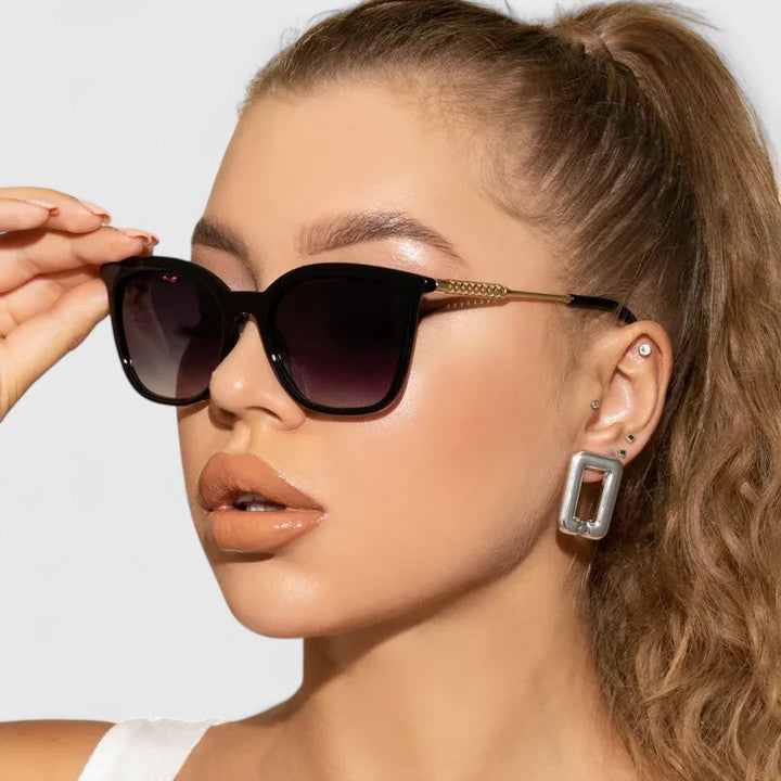 Occhiali da sole eleganti Margherita – colore Nero