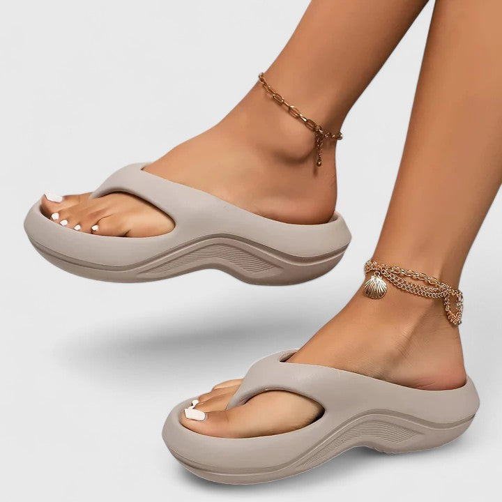 Sandali leggeri da infilare Margherita – colore Grigio
