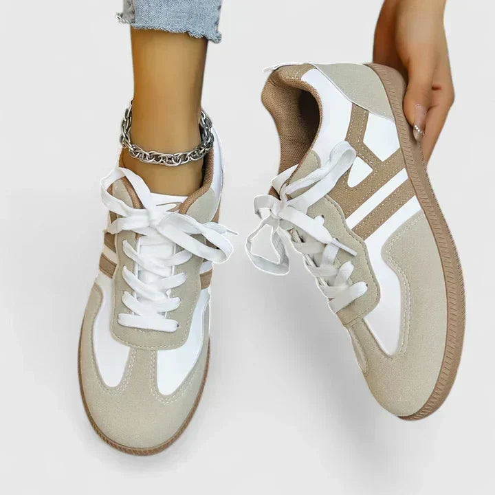 Scarpe Ortopediche Marta – colore Kaki & Bianco