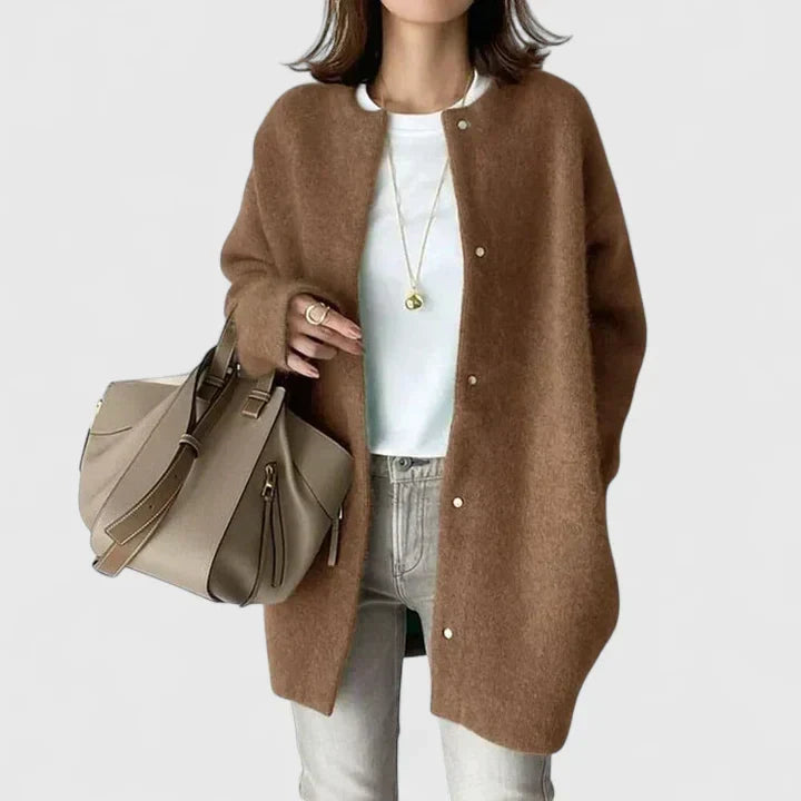 Giacca Confortevole Matilde – colore Marrone