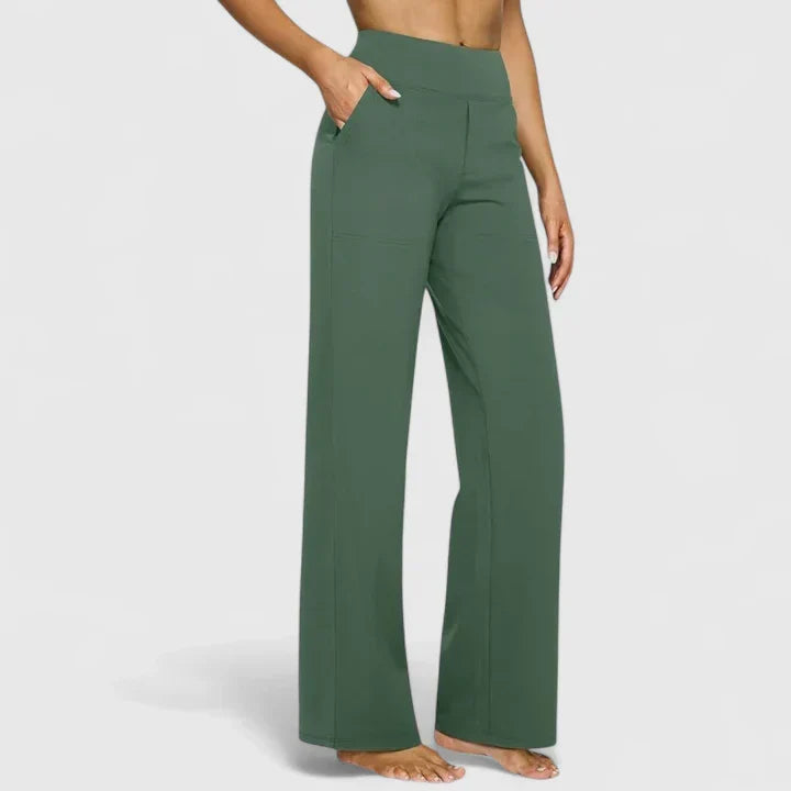 Pantaloni Confortevoli Matilde – colore Verde Scuro