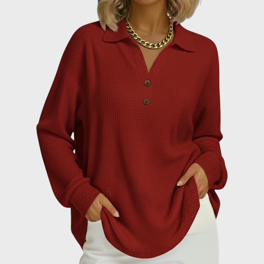 Calore e stile in inverno Mia – colore Rosso