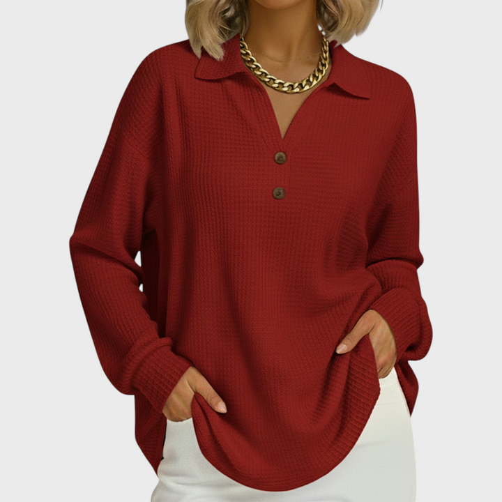 Calore e stile in inverno Mia – colore Rosso