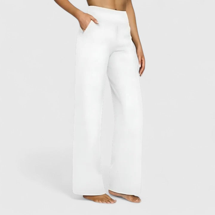 Pantaloni Sofisticati Mia – colore Bianco