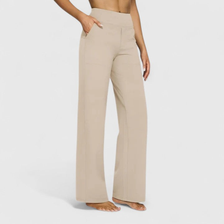 Pantaloni Sofisticati Mia – colore Crema