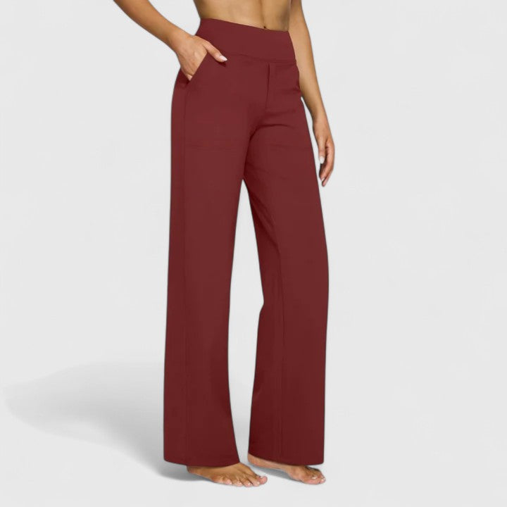 Pantaloni Sofisticati Mia – colore Rosso