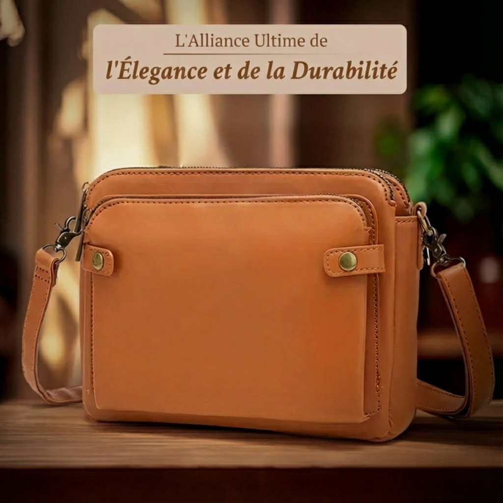Borsa in pelle classica Penelope – foto 4