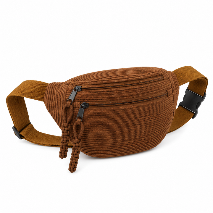 Petra – Borsa a Spalla Velluto a Coste, foto 12