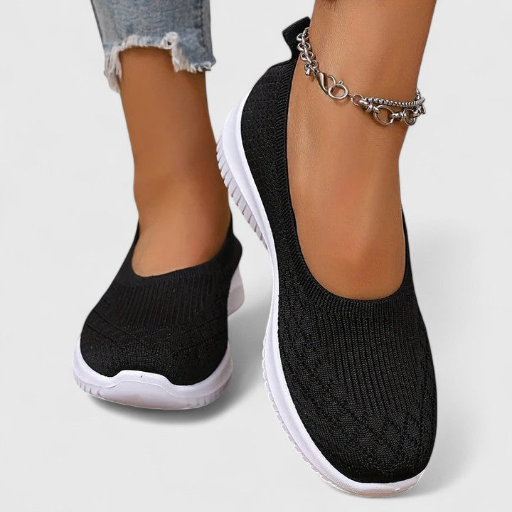Scarpe Ortopediche Slip-On Sofia – colore Nero