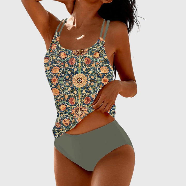 Set di Costumi da Bagno Sofia – colore Verde