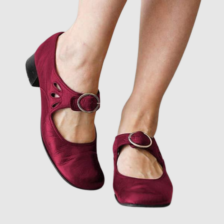 Teresa | Scarpe Mary Jane in pelle, foto 3