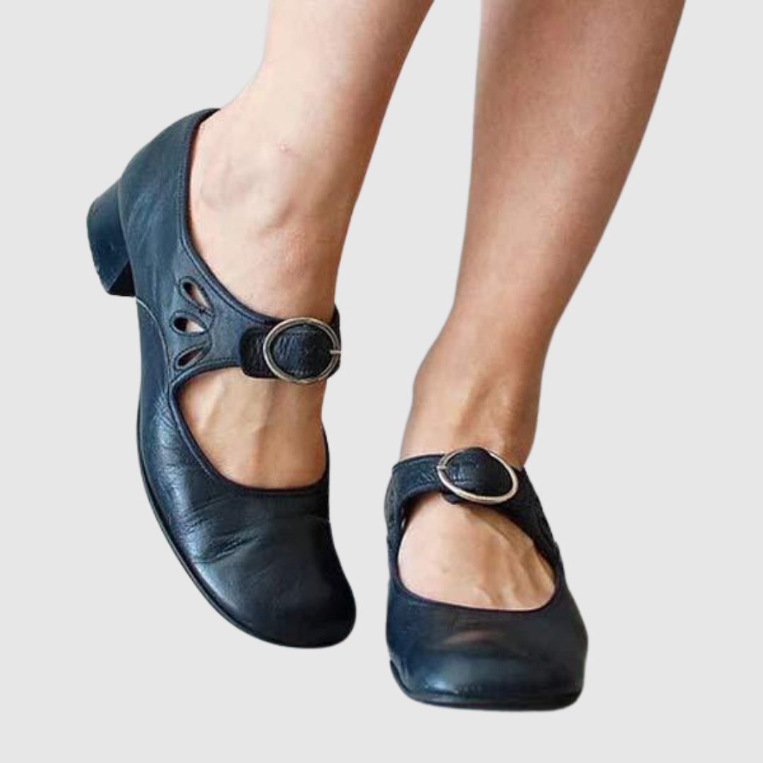 Teresa | Scarpe Mary Jane in pelle, foto 5