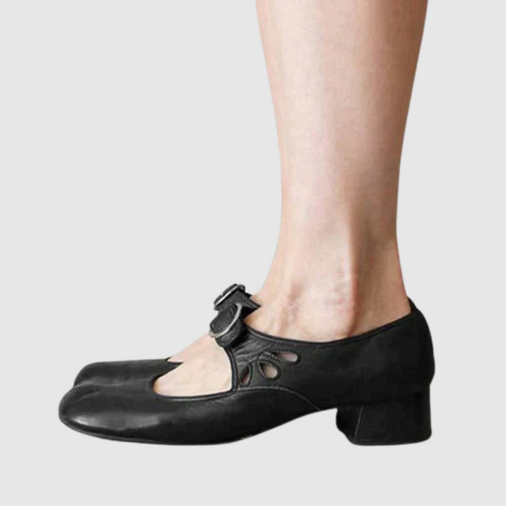 Teresa | Scarpe Mary Jane in pelle, foto 8