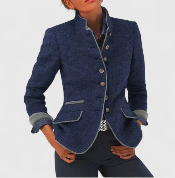 Giacca Classica in Lana Edizione Limitata Viola – colore Blu