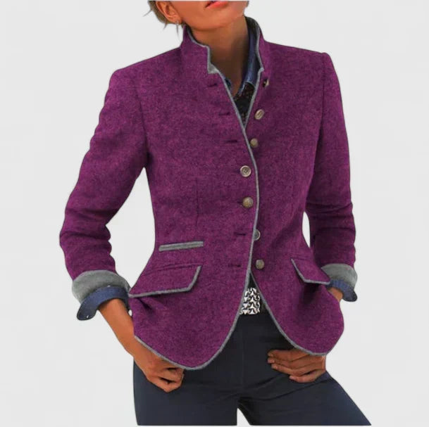 Giacca Classica in Lana Edizione Limitata Viola – colore Viola