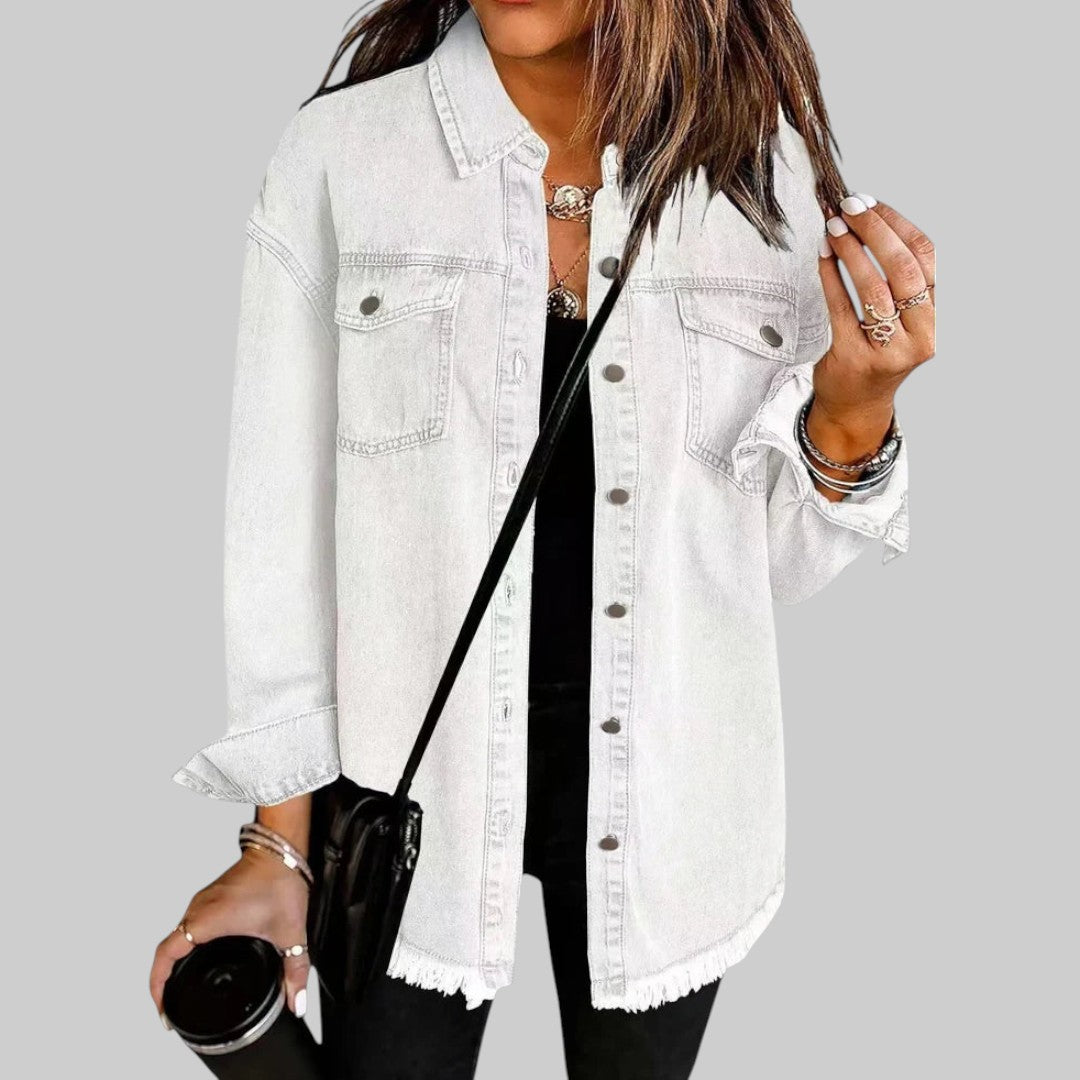 Giacca Confortevole Vittoria – colore Bianco