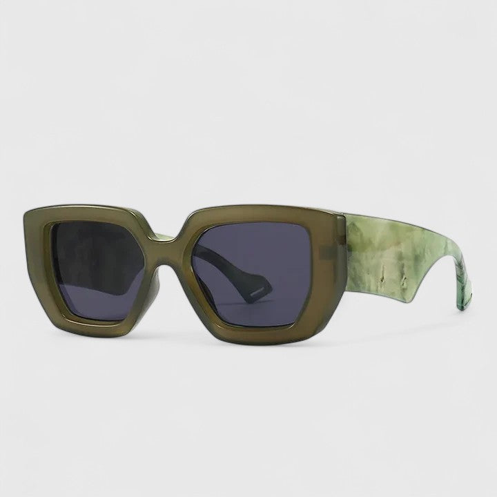 Occhiali da sole eleganti Vittoria – colore Verde scuro