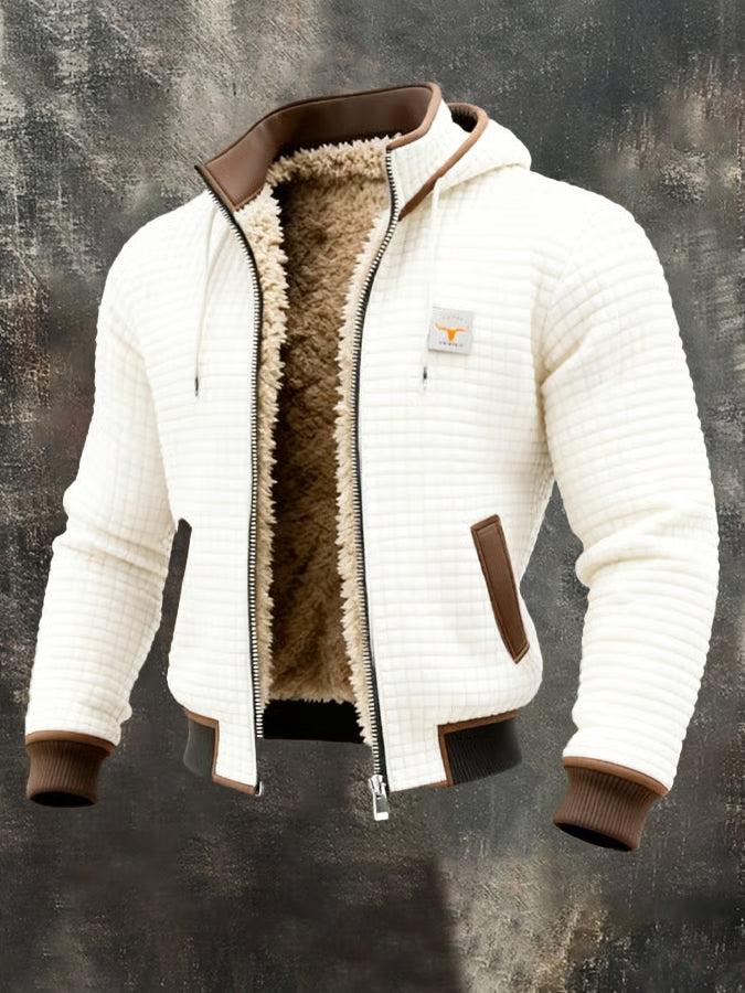 Giacca bomber uomo con cappuccio Vittorio - foto 4