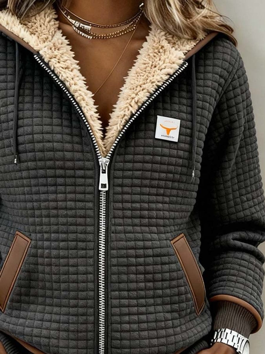 Giacca trapuntata da donna con cappuccio Giulia - foto 2